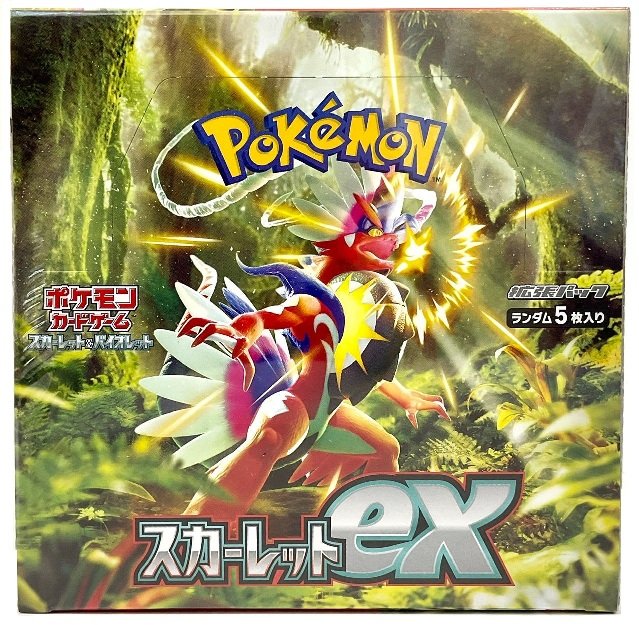 Display de boosters Pokemon SCARLET EX SV1S JAPANESE Game
